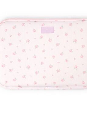 LoveShackFancy XTarget Yoobi Blooming Heirloom LapTopSleeve Strawberry Macaroon